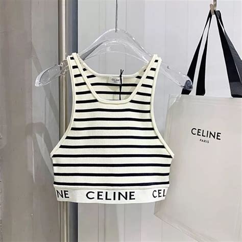 celine crop top black|Celine Crop Tops for Women .